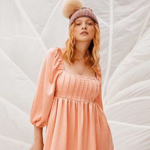 Satin lovely dress by Simons